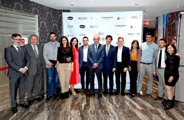 Opticalia Tomares, Ican Adiestramiento canino, Viafirma, Blowind y Jos&eacute; Joaqu&iacute;n Villar, IV Premios a la Excelencia Empresarial "Ciudad de Tomares&rdquo;