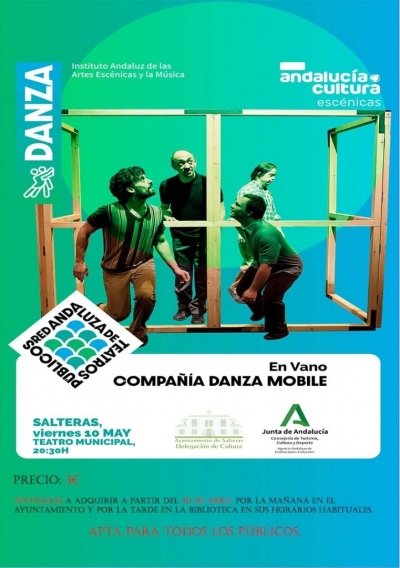 Llega a Salteras el espect&aacute;culo de danza 'En Vano'