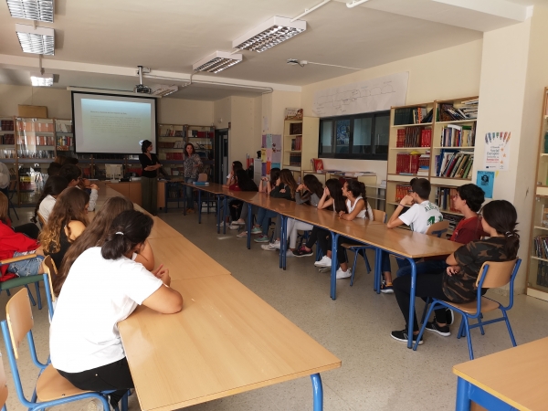 Taller de voluntariado en el IES Alminar de Bollullos de La Mitaci&oacute;n