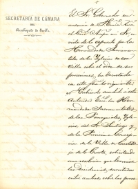 La Hdad. de Santiago Ap&oacute;stol de Castilleja recupera para su archivo hist&oacute;rico un importante documento original de 1870