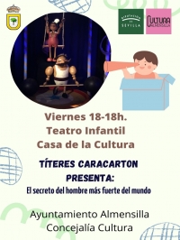 La obra teatral "El secreto del hombre m&aacute;s fuerte del mundo" llega a Almensilla