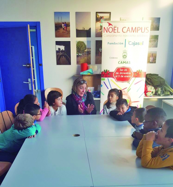 El proyecto No&euml;l Campus de la Fundaci&oacute;n Cajasol permite que 150 familias andaluzas concilien durante la Navidad