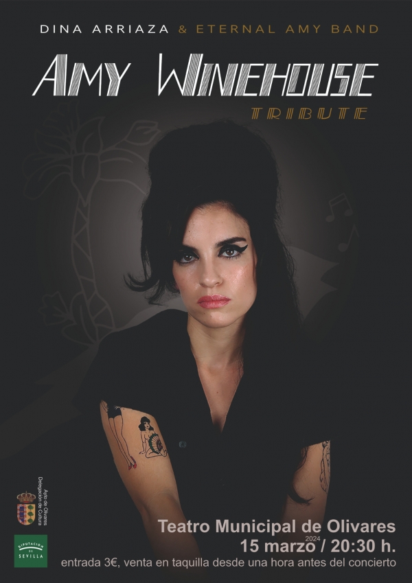 Homenaje en el Teatro Municipal de Olivares a la cantante brit&aacute;nica Amy Winehouse